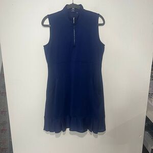 EP New York Navy Blue Golf Dress sz M
